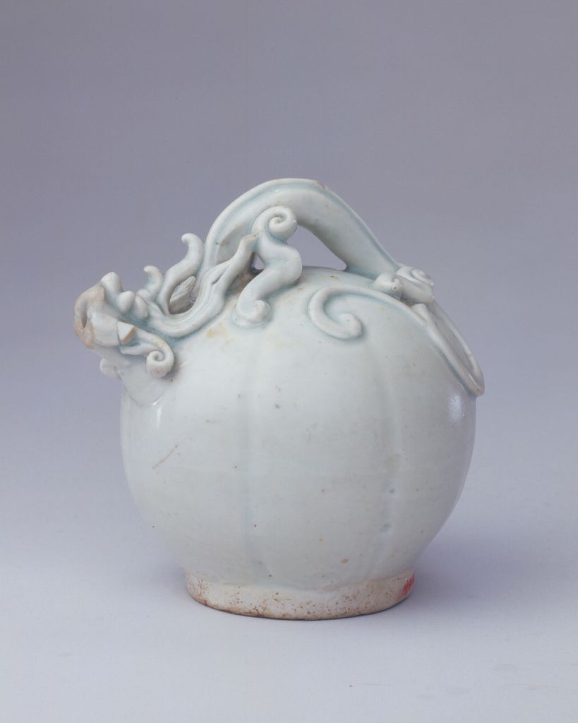 图片[1]-Jingdezhen kiln blue-and-white glaze backflow kettle-China Archive